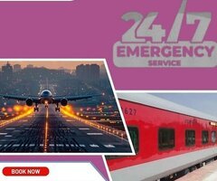 Choose the Inexpensive Air and Train Ambulance Service in Haryana with Healthcare Facility