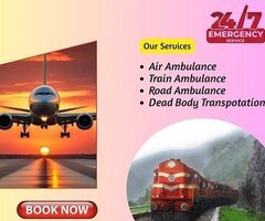 Find the Life-Saver Air and Train Ambulance Service in Jabalpur with Vital Medication