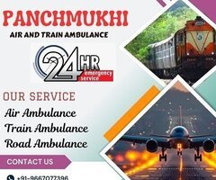 Hire Panchmukhi Air and Train Ambulance Service in Pune with Top-level Medical Tool