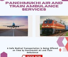 Obtain an Air Ambulance from Guwahati with Greater Medical Services by Panchmukhi