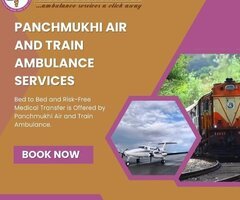 Take an Air Ambulance from Delhi with Incomparable Medical Amenities by Panchmukhi
