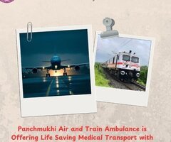 Take an Air Ambulance from Patna with Matchless Medical Accessories by Pachmukhi