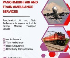 Select Air Ambulance from Patna with Unique Medical System by Panchmukhi