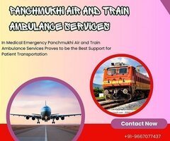 Panchmukhi Air Ambulance Hyderabad has a History of Presenting Non-risky Medical Transfers