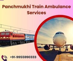 Hire Panchmukhi Air Ambulance Service in Dibrugarh with Top-grade ICU Setup at Low-Cost