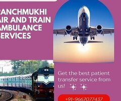 Medical Transport Facilitated with Advanced Features and Dedicated Staff at Air Ambulance in Lucknow