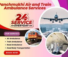 Take Panchmukhi Air Ambulance Service in Kochi with Reliable Medical Devices
