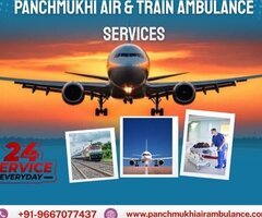 Hire Panchmukhi Air and Train Ambulance Service in Haryana with Latest Medical Equipment