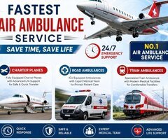 Safety Can Be Assured with Panchmukhi Air Ambulance in Delhi