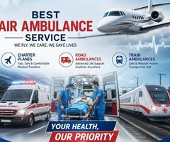 Panchmukhi Air Ambulance in Bangalore Provides Critical Care En Route