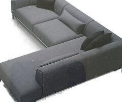 Natuzzi-Style Modular L-Shape Sofa
