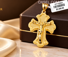 Buy 10K 14K Gold Pendants in Texas USA-Gold Bar Jeweler